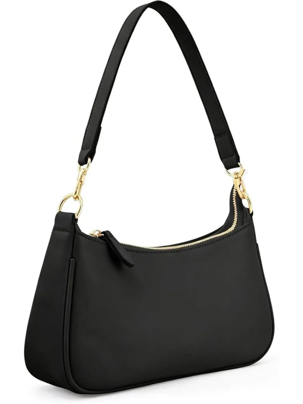 Cute Retro Small Leather Hobo Bag for Women | Versatile Shoulder & Handbag with
